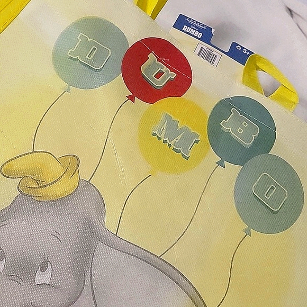 NEW Disney Dumbo Eco-friendly Reusable Tote Bag - Picture 16 of 17
